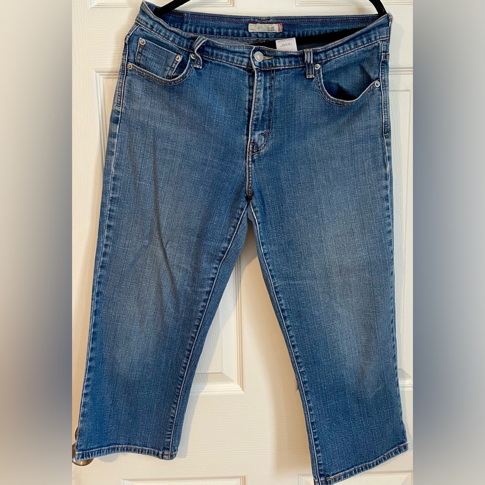 Levi's 515 Denim Capris-Size 12